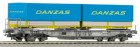 66616  Roco Container Carrier HUPAC DANZAS